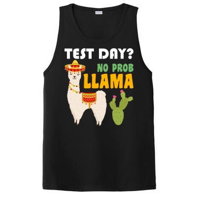 Test Day? No Prob Llama Cactus PosiCharge Competitor Tank