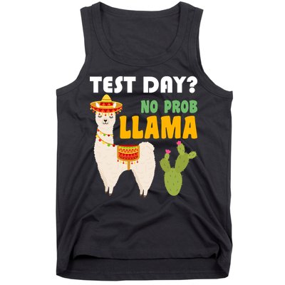 Test Day? No Prob Llama Cactus Tank Top