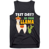 Test Day? No Prob Llama Cactus Tank Top