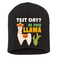 Test Day? No Prob Llama Cactus Short Acrylic Beanie