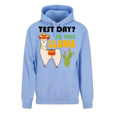 Test Day? No Prob Llama Cactus Unisex Surf Hoodie