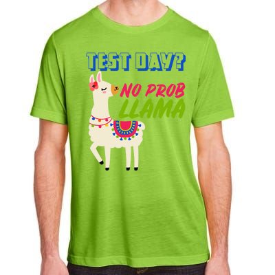 Test Day? No Probllama  Adult ChromaSoft Performance T-Shirt