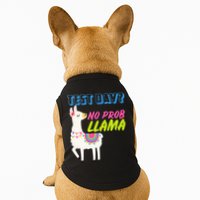 Test Day? No Probllama  Doggie Tank