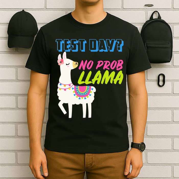 Test Day? No Probllama  T-Shirt