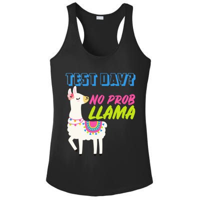 Test Day? No Probllama  Ladies PosiCharge Competitor Racerback Tank