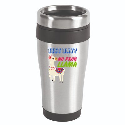 Test Day? No Probllama  16oz Travel Tumbler