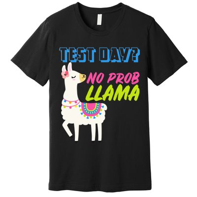 Test Day? No Probllama  Premium T-Shirt