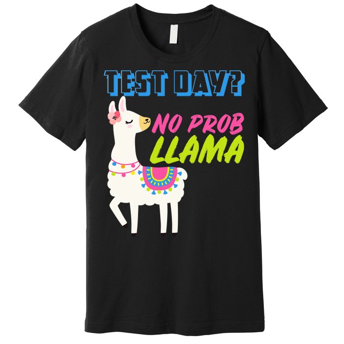 Test Day? No Probllama  Premium T-Shirt