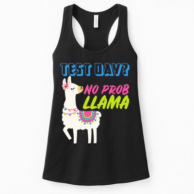 Test Day? No Probllama  Womens Tank Top