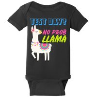 Test Day? No Probllama  Baby Bodysuit
