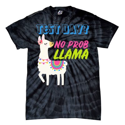 Test Day? No Probllama  Tie-Dye T-Shirt