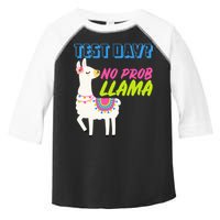 Test Day? No Probllama  Toddler Fine Jersey T-Shirt
