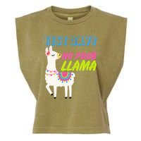 Test Day? No Probllama  Garment-Dyed Women's Muscle Tee