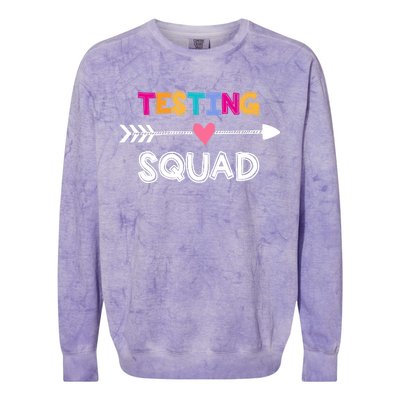 Testing Squad  Colorblast Crewneck Sweatshirt