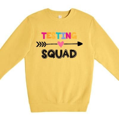 Testing Squad  Premium Crewneck Sweatshirt