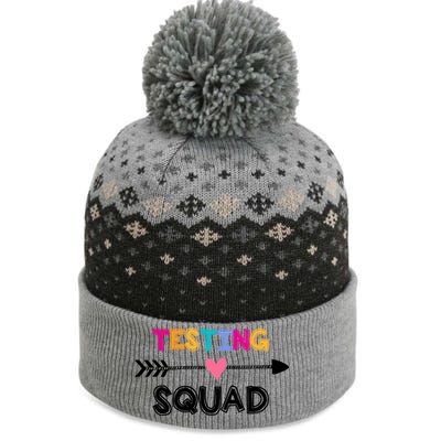 Testing Squad  The Baniff Cuffed Pom Beanie