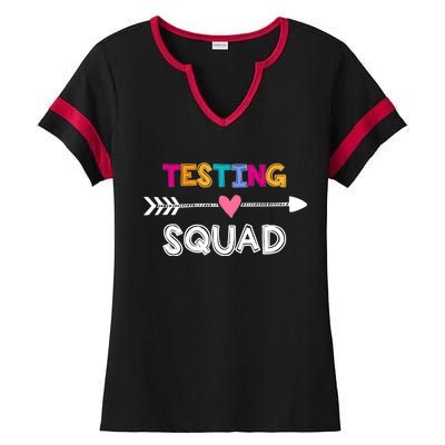 Testing Squad  Ladies Halftime Notch Neck Tee