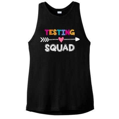 Testing Squad  Ladies PosiCharge Tri-Blend Wicking Tank