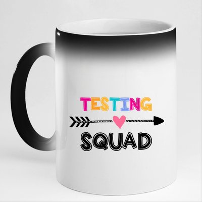 Testing Squad  11oz Black Color Changing Mug