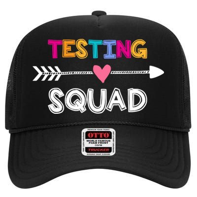 Testing Squad  High Crown Mesh Back Trucker Hat