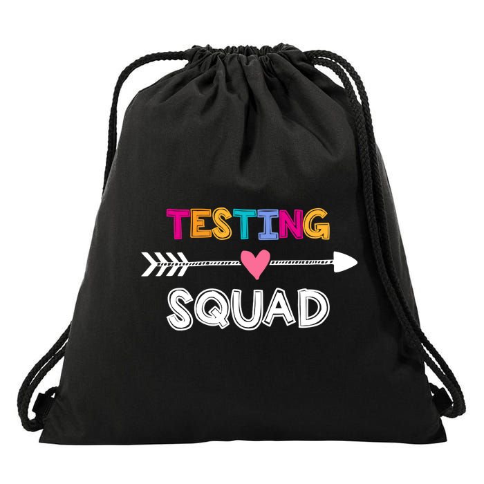 Testing Squad  Drawstring Bag