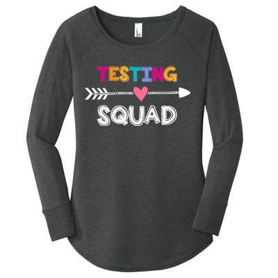 Testing Squad  Women's Perfect Tri Tunic Long Sleeve Shirt