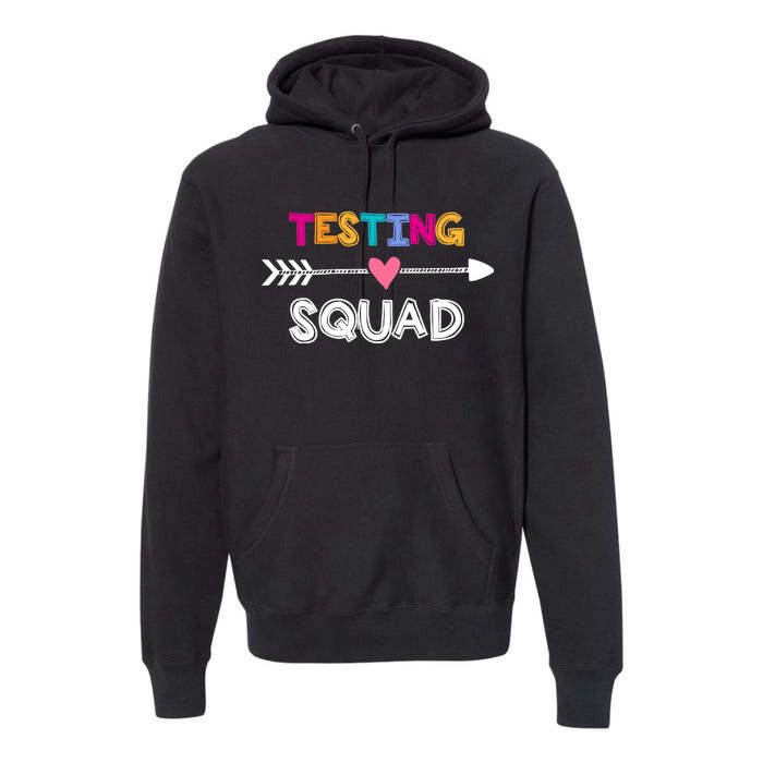 Testing Squad  Premium Hoodie