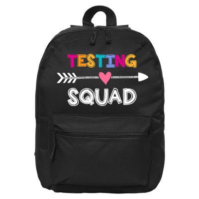 Testing Squad  16 in Basic Backpack