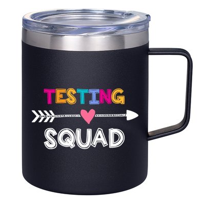 Testing Squad  12oz Stainless Steel Coffee Mug