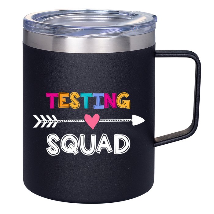 Testing Squad  12oz Stainless Steel Coffee Mug