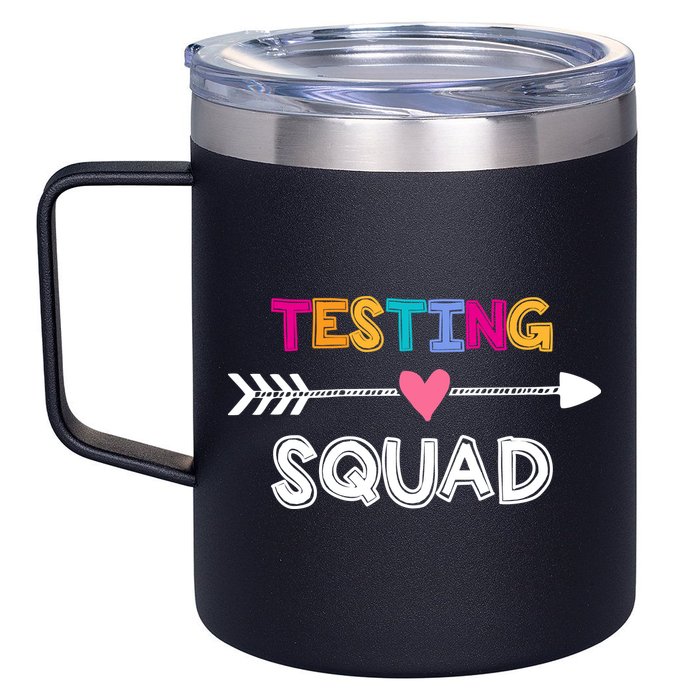 Testing Squad  12oz Stainless Steel Coffee Mug