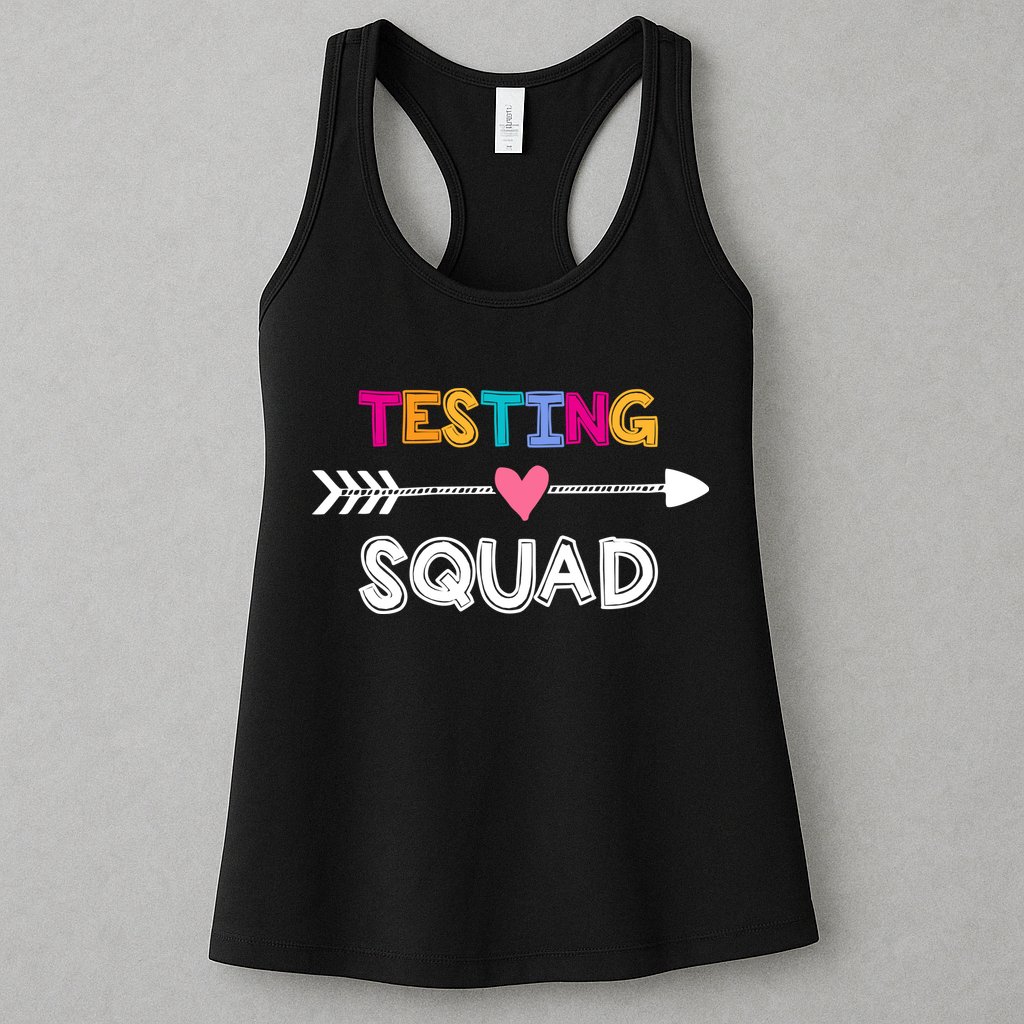 Testing Squad  Womens Tank Top