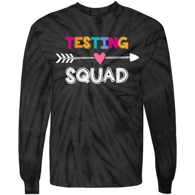 Testing Squad  Tie-Dye Long Sleeve Shirt