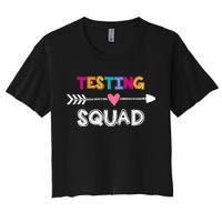 Testing Squad  Women's Crop Top Tee