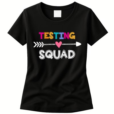 Testing Squad  Womens T-Shirt