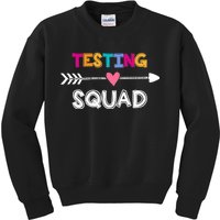 Testing Squad  Kids Sweatshirt