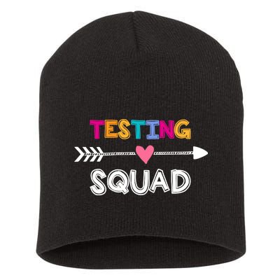 Testing Squad  Short Acrylic Beanie