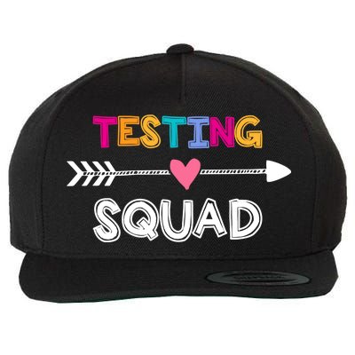 Testing Squad  Wool Snapback Cap