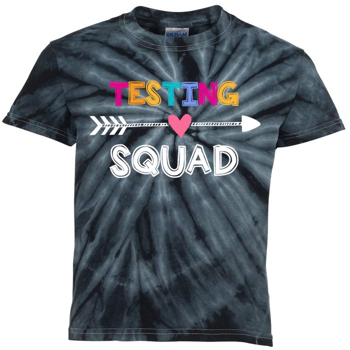 Testing Squad  Kids Tie-Dye T-Shirt