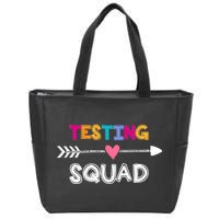 Testing Squad  Zip Tote Bag