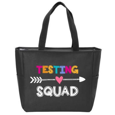 Testing Squad  Zip Tote Bag