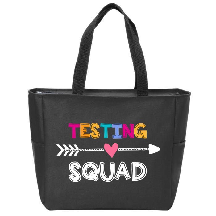 Testing Squad  Zip Tote Bag