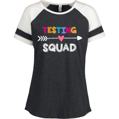 Testing Squad  Enza Ladies Jersey Colorblock Tee