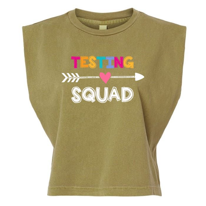 Testing Squad  Garment-Dyed Women's Muscle Tee