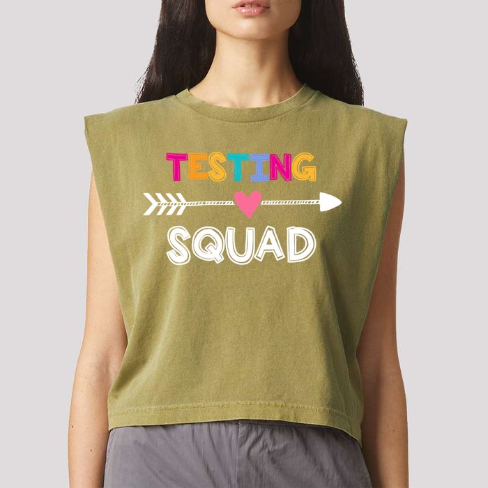 Testing Squad  Garment-Dyed Women's Muscle Tee
