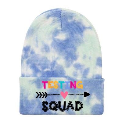 Testing Squad  Tie Dye 12in Knit Beanie