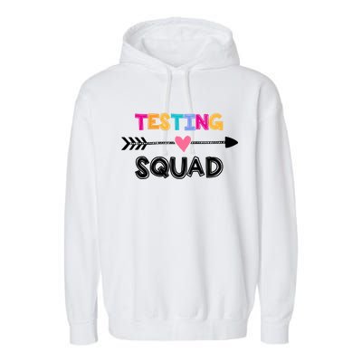 Testing Squad  Garment-Dyed Fleece Hoodie