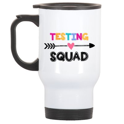 Testing Squad  Stainless Steel Travel Mug