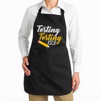 Testing Testing 123 Pencil Apron