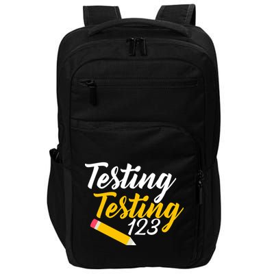 Testing Testing 123 Pencil Impact Tech Backpack